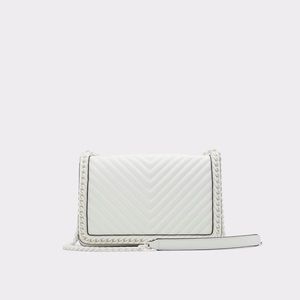 Aldo Greenland white crossbody bag